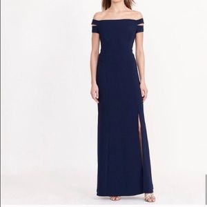 Classy Navy LAUREN Ralph Lauren Formal Gown